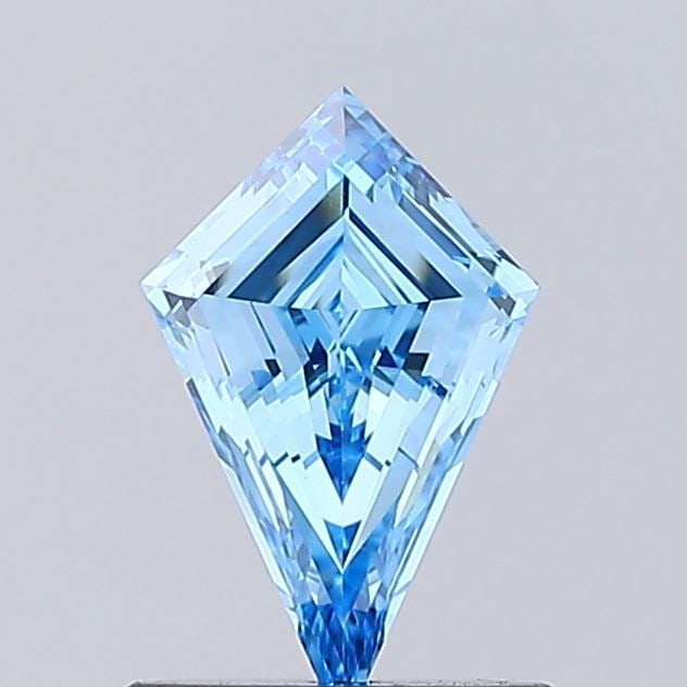 IGI Kite 0.59ct Fancy Vivid Blue VVS2 - Loose Lab Diamond: IGI Kite 0.59ct Fancy Vivid Blue VVS2 - Loose Lab Diamond Item Specifics: Source: This Is A Real Diamond Grown In A Lab Not Mined. Carat: 0.59 Cut: - Color: Fancy Vivid Blue Clarity: VVS2 Polish: EX S