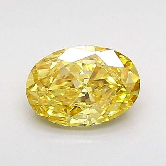 IGI Oval 0.56ct Fancy Intense Yellow VVS2 - Loose Lab Diamond: IGI Oval 0.56ct Fancy Intense Yellow VVS2 - Loose Lab Diamond Item Specifics: Source: This Is A Real Diamond Grown In A Lab Not Mined. Carat: 0.56 Cut: - Color: Fancy Intense Yellow Clarity: VVS2