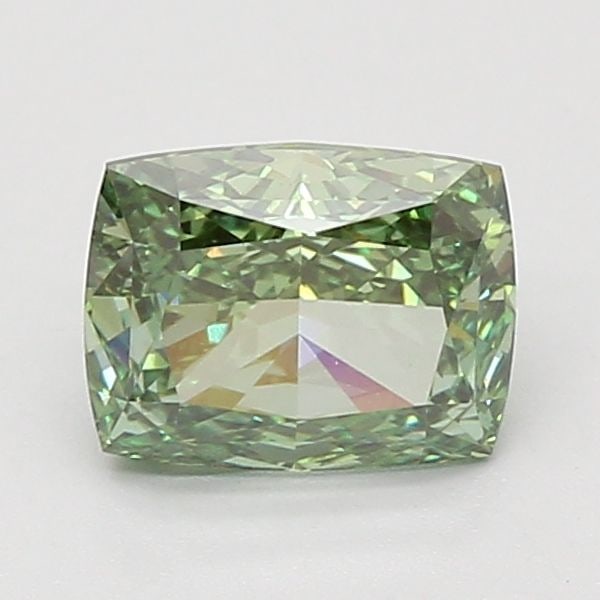 IGI Cushion Modified 1.56ct Fancy Vivid Green VVS2 - Loose Lab Diamond: IGI Cushion Modified 1.56ct Fancy Vivid Green VVS2 - Loose Lab Diamond Item Specifics: Source: This Is A Real Diamond Grown In A Lab Not Mined. Carat: 1.56 Cut: - Color: Fancy Vivid Green Clarity: VVS