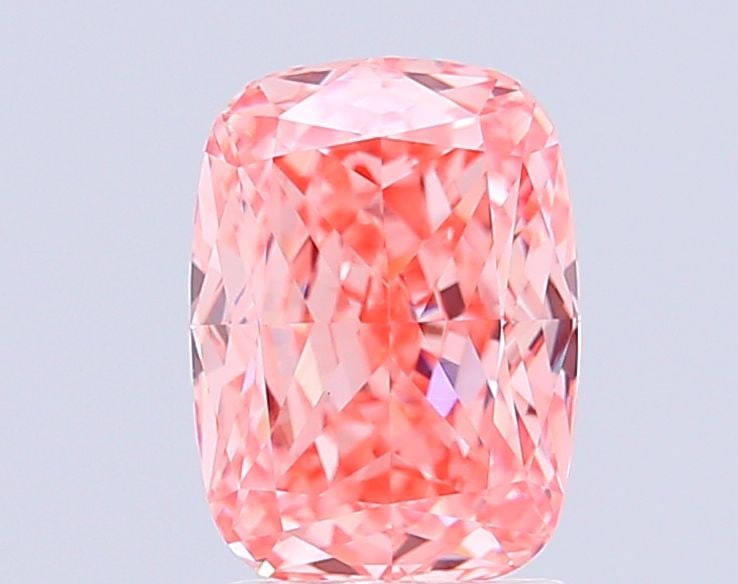 IGI Cushion Modified 3.03ct Fancy Vivid Pink VVS2 - Loose Lab Diamond: IGI Cushion Modified 3.03ct Fancy Vivid Pink VVS2 - Loose Lab Diamond Item Specifics: Source: This Is A Real Diamond Grown In A Lab Not Mined. Carat: 3.03 Cut: - Color: Fancy Vivid Pink Clarity: VVS2 