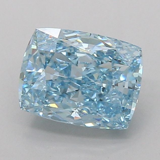 IGI Cushion Modified 2.1ct Fancy Vivid Blue VVS2 - Loose Lab Diamond: IGI Cushion Modified 2.1ct Fancy Vivid Blue VVS2 - Loose Lab Diamond Item Specifics: Source: This Is A Real Diamond Grown In A Lab Not Mined. Carat: 2.1 Cut: - Color: Fancy Vivid Blue Clarity: VVS2 Po