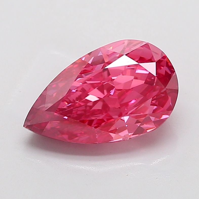 IGI Pear 5.5ct Fancy Vivid Pink VVS2 - Loose Lab Diamond: IGI Pear 5.5ct Fancy Vivid Pink VVS2 - Loose Lab Diamond Item Specifics: Source: This Is A Real Diamond Grown In A Lab Not Mined. Carat: 5.5 Cut: - Color: Fancy Vivid Pink Clarity: VVS2 Polish: EX Sym