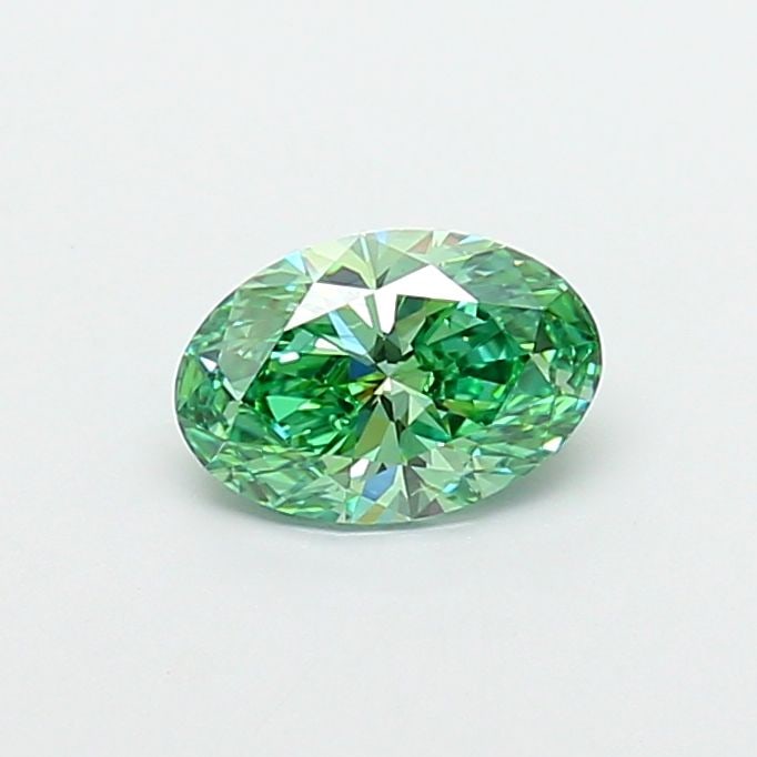 IGI Oval 0.99ct Fancy Vivid Green VVS2 - Loose Lab Diamond: IGI Oval 0.99ct Fancy Vivid Green VVS2 - Loose Lab Diamond Item Specifics: Source: This Is A Real Diamond Grown In A Lab Not Mined. Carat: 0.99 Cut: - Color: Fancy Vivid Green Clarity: VVS2 Polish: EX