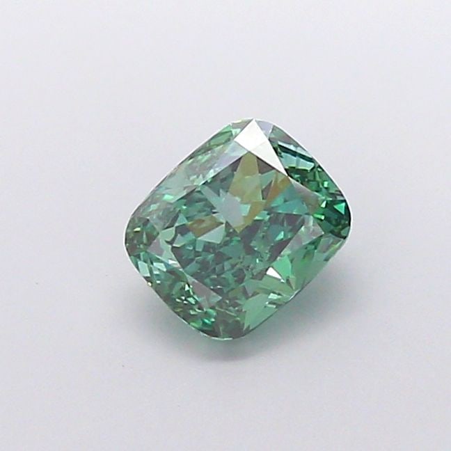 IGI Cushion Modified 1.22ct Fancy Vivid Green VVS2 - Loose Lab Diamond: IGI Cushion Modified 1.22ct Fancy Vivid Green VVS2 - Loose Lab Diamond Item Specifics: Source: This Is A Real Diamond Grown In A Lab Not Mined. Carat: 1.22 Cut: - Color: Fancy Vivid Green Clarity: VVS