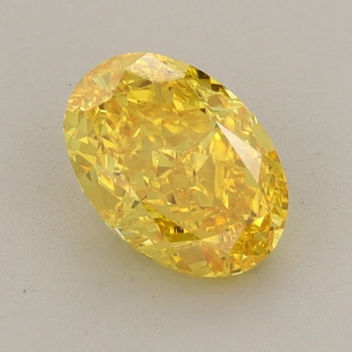 IGI Oval 0.91ct Fancy Vivid Yellow VVS2 - Loose Lab Diamond: IGI Oval 0.91ct Fancy Vivid Yellow VVS2 - Loose Lab Diamond Item Specifics: Source: This Is A Real Diamond Grown In A Lab Not Mined. Carat: 0.91 Cut: - Color: Fancy Vivid Yellow Clarity: VVS2 Polish: