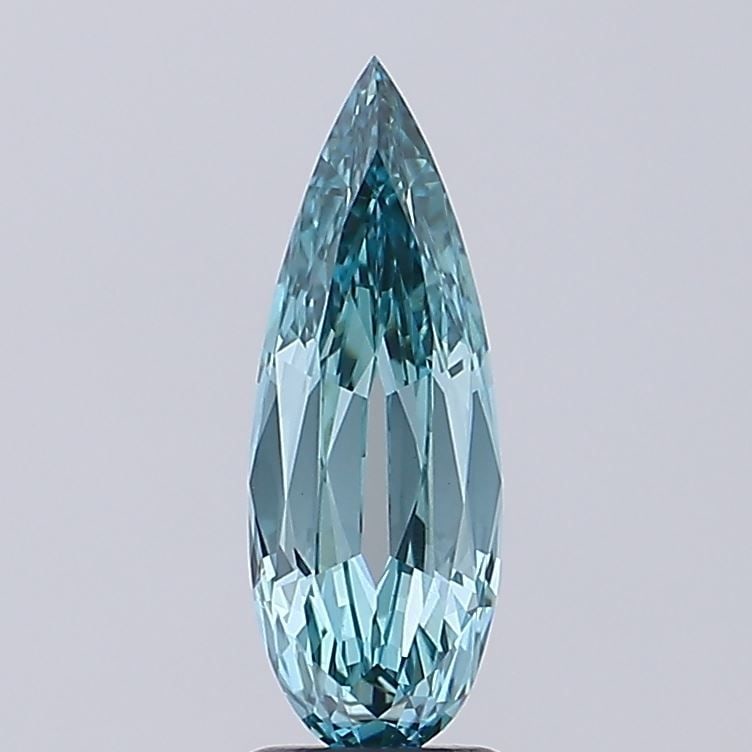 IGI Pear 2.02ct Fancy Vivid Green Blue VVS2 - Loose Lab Diamond: IGI Pear 2.02ct Fancy Vivid Green Blue VVS2 - Loose Lab Diamond Item Specifics: Source: This Is A Real Diamond Grown In A Lab Not Mined. Carat: 2.02 Cut: - Color: Fancy Vivid Green Blue Clarity: VVS2 