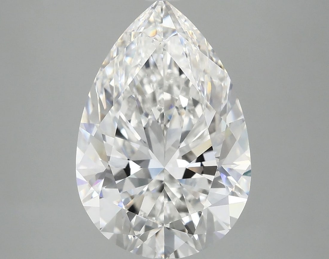 IGI Pear 5.07ct E VVS2 - Loose Lab Diamond: IGI Pear 5.07ct E VVS2 - Loose Lab Diamond Item Specifics: Source: This Is A Real Diamond Grown In A Lab Not Mined. Carat: 5.07 Cut: - Color: E Clarity: VVS2 Polish: EX Symmetry: EX Measurements: