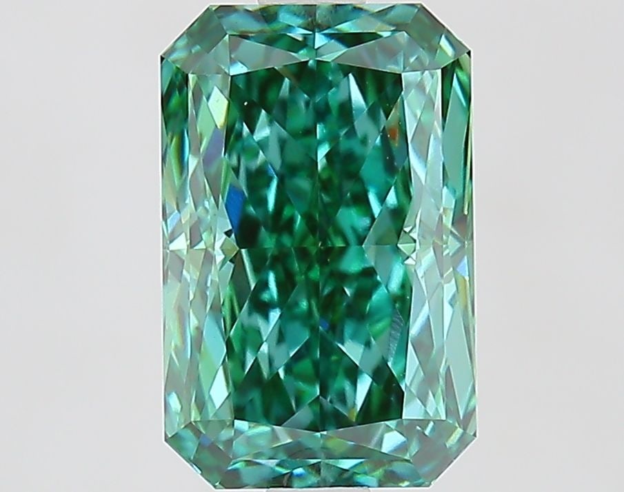 IGI Radiant 2.52ct Fancy Vivid Green VVS2 - Loose Lab Diamond: IGI Radiant 2.52ct Fancy Vivid Green VVS2 - Loose Lab Diamond Item Specifics: Source: This Is A Real Diamond Grown In A Lab Not Mined. Carat: 2.52 Cut: - Color: Fancy Vivid Green Clarity: VVS2 Polish: