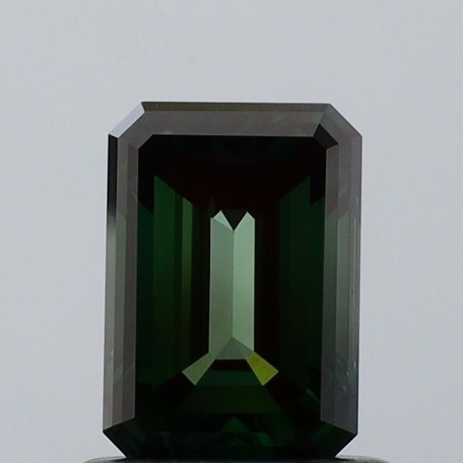 Emerald 0.78ct Fancy Dark Greenish Green VVS1 - Loose Lab Diamond: Emerald 0.78ct Fancy Dark Greenish Green VVS1 - Loose Lab Diamond Item Specifics: Source: This Is A Real Diamond Grown In A Lab Not Mined. Carat: 0.78 Cut: - Color: Fancy Dark Greenish Green Clarity: 