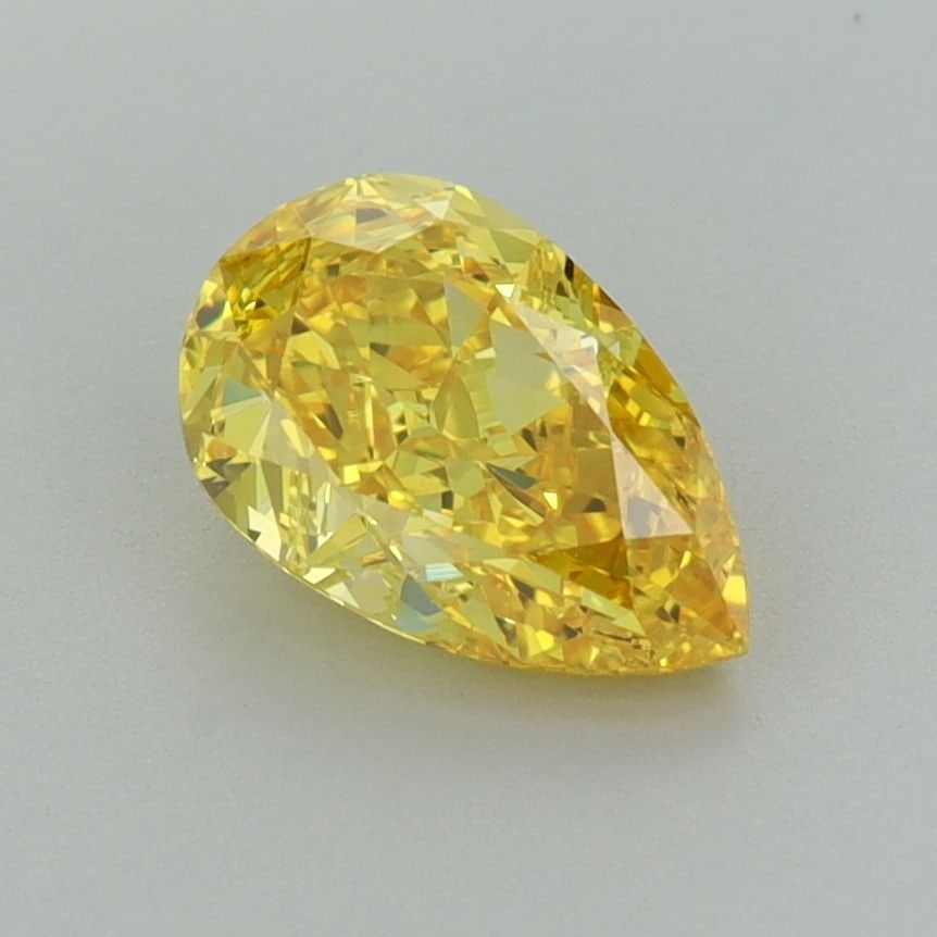 IGI Pear 1.14ct Fancy Vivid Yellow VVS1 - Loose Lab Diamond: IGI Pear 1.14ct Fancy Vivid Yellow VVS1 - Loose Lab Diamond Item Specifics: Source: This Is A Real Diamond Grown In A Lab Not Mined. Carat: 1.14 Cut: - Color: Fancy Vivid Yellow Clarity: VVS1 Polish: