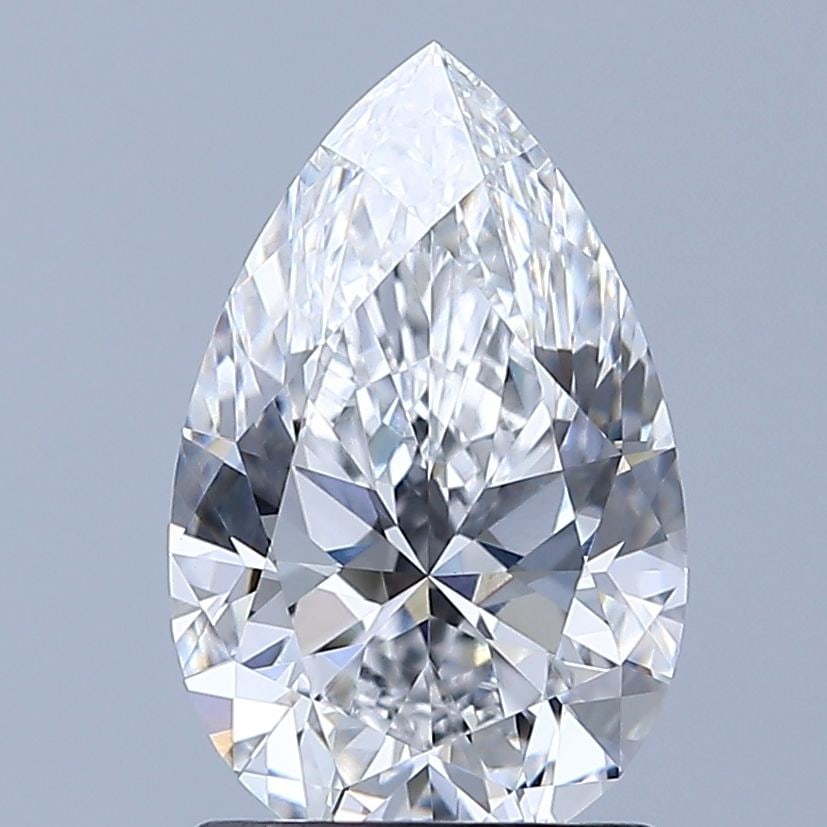 IGI Pear 1.5ct E VVS1 - Loose Lab Diamond: IGI Pear 1.5ct E VVS1 - Loose Lab Diamond Item Specifics: Source: This Is A Real Diamond Grown In A Lab Not Mined. Carat: 1.5 Cut: - Color: E Clarity: VVS1 Polish: EX Symmetry: EX Measurements: 9.96L 