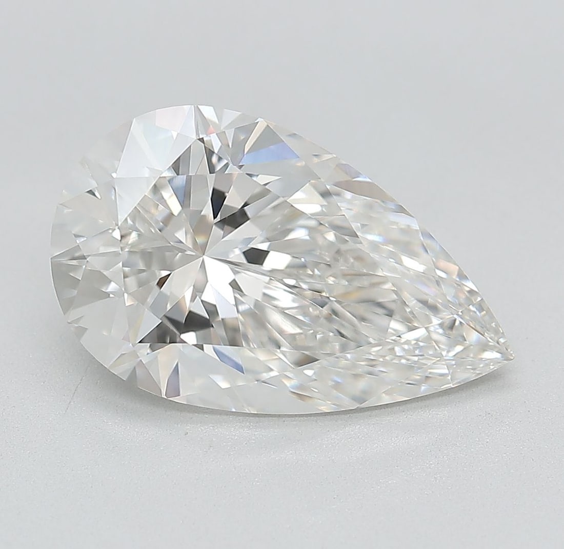 IGI Pear 4.9ct F VVS2 - Loose Lab Diamond: IGI Pear 4.9ct F VVS2 - Loose Lab Diamond Item Specifics: Source: This Is A Real Diamond Grown In A Lab Not Mined. Carat: 4.9 Cut: - Color: F Clarity: VVS2 Polish: EX Symmetry: EX Measurements: 15.42L