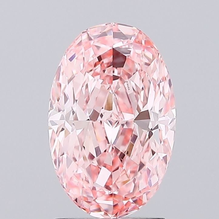 IGI Oval 2.18ct Fancy Vivid Pink VVS2 - Loose Lab Diamond: IGI Oval 2.18ct Fancy Vivid Pink VVS2 - Loose Lab Diamond Item Specifics: Source: This Is A Real Diamond Grown In A Lab Not Mined. Carat: 2.18 Cut: - Color: Fancy Vivid Pink Clarity: VVS2 Polish: EX