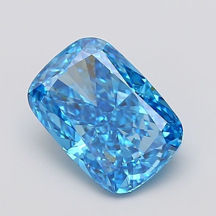 IGI Cushion Modified 3.64ct Fancy Vivid Blue VVS2 - Loose Lab Diamond: IGI Cushion Modified 3.64ct Fancy Vivid Blue VVS2 - Loose Lab Diamond Item Specifics: Source: This Is A Real Diamond Grown In A Lab Not Mined. Carat: 3.64 Cut: - Color: Fancy Vivid Blue Clarity: VVS2