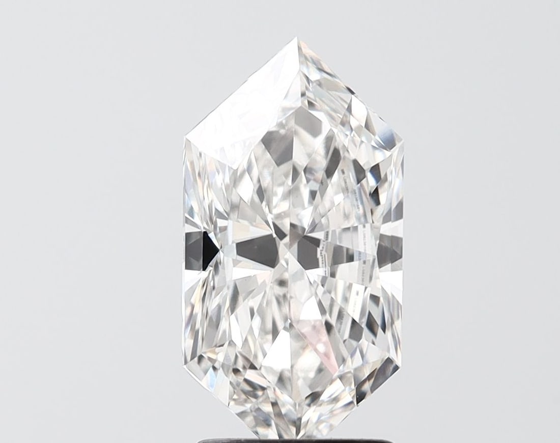 IGI Hexagonal 2.5ct G VVS2 - Loose Lab Diamond: IGI Hexagonal 2.5ct G VVS2 - Loose Lab Diamond Item Specifics: Source: This Is A Real Diamond Grown In A Lab Not Mined. Carat: 2.5 Cut: - Color: G Clarity: VVS2 Polish: EX Symmetry: EX Measurements: 1