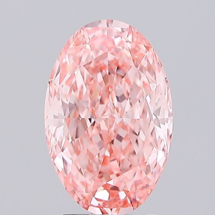 IGI Oval 3.02ct Fancy Vivid Pink VVS2 - Loose Lab Diamond: IGI Oval 3.02ct Fancy Vivid Pink VVS2 - Loose Lab Diamond Item Specifics: Source: This Is A Real Diamond Grown In A Lab Not Mined. Carat: 3.02 Cut: - Color: Fancy Vivid Pink Clarity: VVS2 Polish: EX