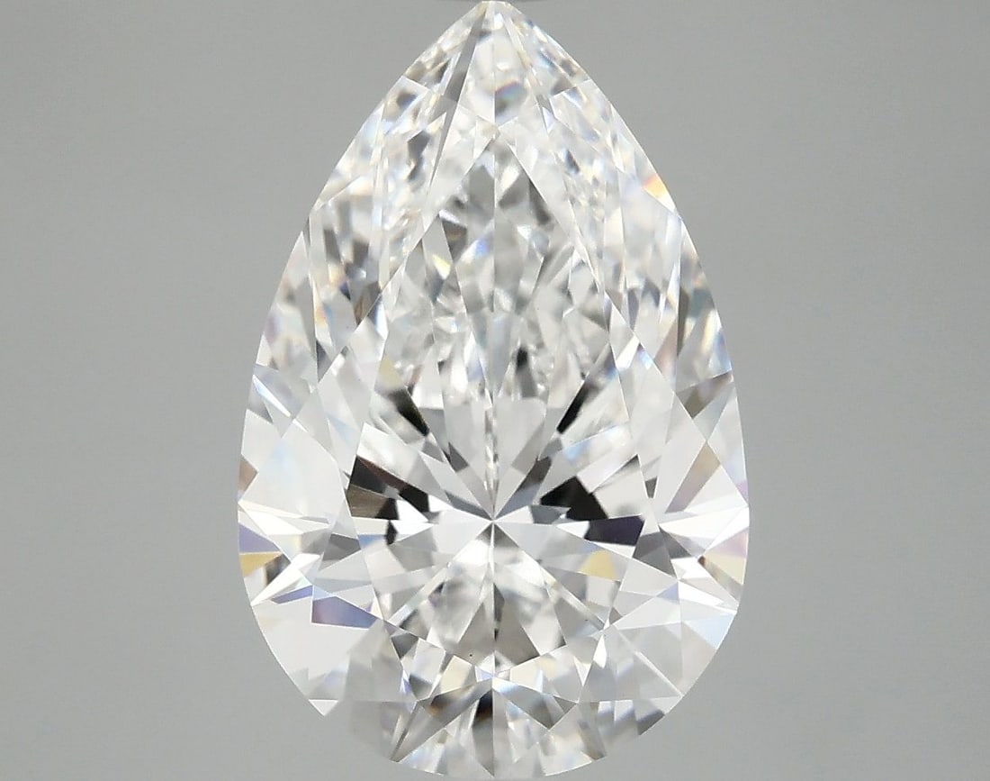 IGI Pear 5.09ct E VVS2 - Loose Lab Diamond: IGI Pear 5.09ct E VVS2 - Loose Lab Diamond Item Specifics: Source: This Is A Real Diamond Grown In A Lab Not Mined. Carat: 5.09 Cut: - Color: E Clarity: VVS2 Polish: EX Symmetry: EX Measurements:
