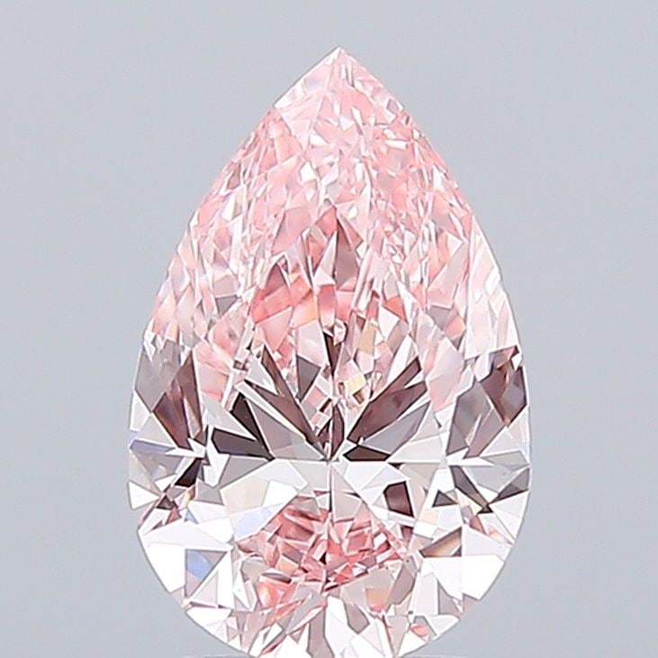 IGI Pear 3.01ct Fancy Vivid Pink VVS2 - Loose Lab Diamond: IGI Pear 3.01ct Fancy Vivid Pink VVS2 - Loose Lab Diamond Item Specifics: Source: This Is A Real Diamond Grown In A Lab Not Mined. Carat: 3.01 Cut: - Color: Fancy Vivid Pink Clarity: VVS2 Polish: EX S