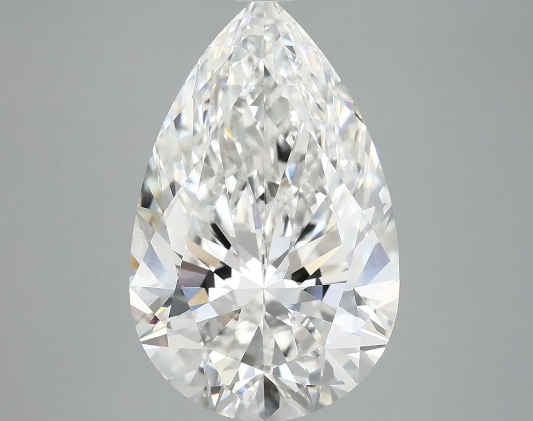 IGI Pear 5.1ct E VVS2 - Loose Lab Diamond: IGI Pear 5.1ct E VVS2 - Loose Lab Diamond Item Specifics: Source: This Is A Real Diamond Grown In A Lab Not Mined. Carat: 5.1 Cut: - Color: E Clarity: VVS2 Polish: EX Symmetry: EX Measurements: 15.16L