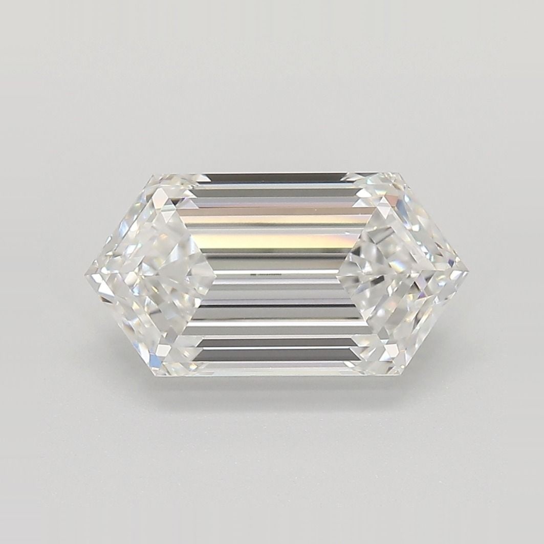 IGI Hexagonal 3.04ct E VVS2 - Loose Lab Diamond: IGI Hexagonal 3.04ct E VVS2 - Loose Lab Diamond Item Specifics: Source: This Is A Real Diamond Grown In A Lab Not Mined. Carat: 3.04 Cut: - Color: E Clarity: VVS2 Polish: EX Symmetry: EX Measurements: