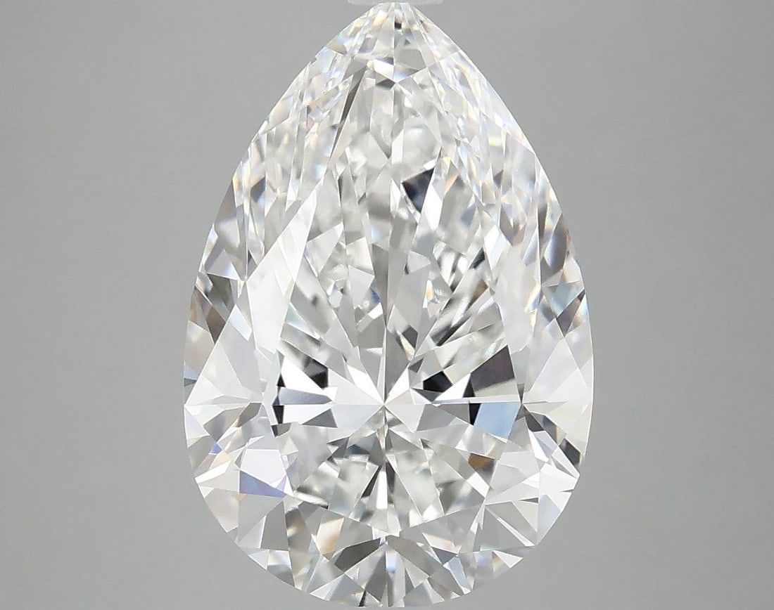 IGI Pear 5.07ct E VVS2 - Loose Lab Diamond: IGI Pear 5.07ct E VVS2 - Loose Lab Diamond Item Specifics: Source: This Is A Real Diamond Grown In A Lab Not Mined. Carat: 5.07 Cut: - Color: E Clarity: VVS2 Polish: EX Symmetry: EX Measurements: 14.2