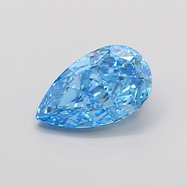 IGI Pear 1.09ct Fancy Vivid Blue VVS2 - Loose Lab Diamond: IGI Pear 1.09ct Fancy Vivid Blue VVS2 - Loose Lab Diamond Item Specifics: Source: This Is A Real Diamond Grown In A Lab Not Mined. Carat: 1.09 Cut: - Color: Fancy Vivid Blue Clarity: VVS2 Polish: EX