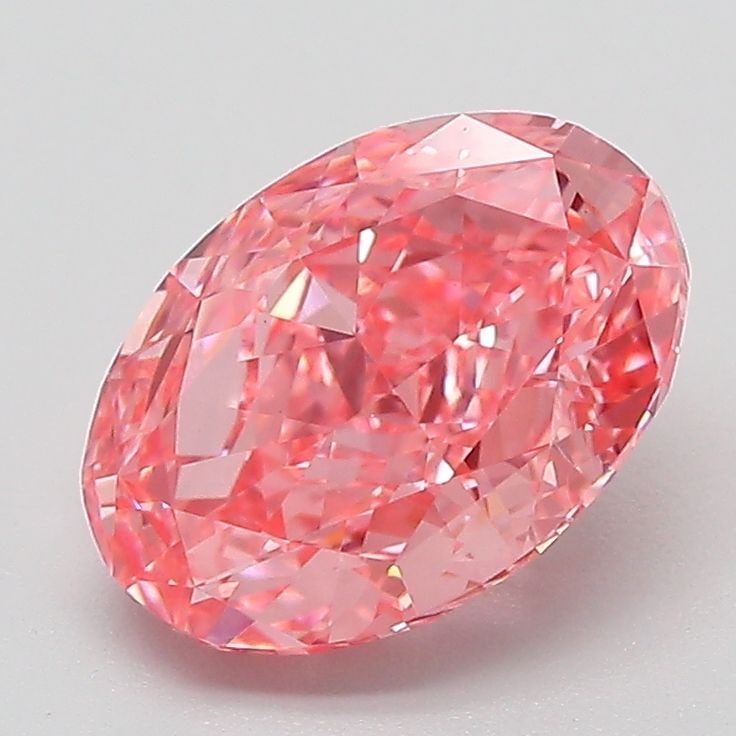 IGI Oval 2.17ct Fancy Vivid Pink VVS2 - Loose Lab Diamond: IGI Oval 2.17ct Fancy Vivid Pink VVS2 - Loose Lab Diamond Item Specifics: Source: This Is A Real Diamond Grown In A Lab Not Mined. Carat: 2.17 Cut: - Color: Fancy Vivid Pink Clarity: VVS2 Polish: EX
