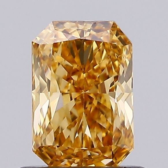 IGI Radiant 0.76ct Fancy Intense Brownish Yellow VVS2 - Loose Lab Diamond: IGI Radiant 0.76ct Fancy Intense Brownish Yellow VVS2 - Loose Lab Diamond Item Specifics: Source: This Is A Real Diamond Grown In A Lab Not Mined. Carat: 0.76 Cut: - Color: Fancy Intense Brownish Yell