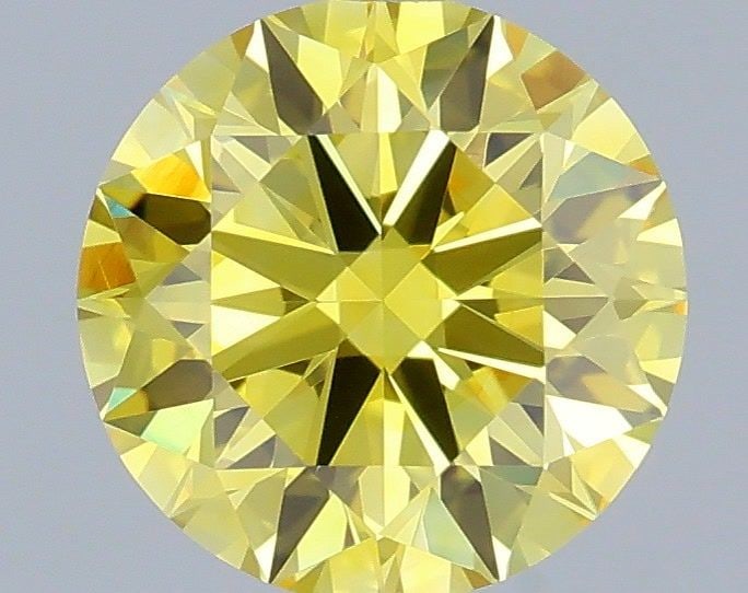 IGI Round 0.64ct Fancy Vivid Yellow VVS1 - Ideal Loose Lab Diamond: IGI Round 0.64ct Fancy Vivid Yellow VVS1 - Ideal Loose Lab Diamond Item Specifics: Source: This Is A Real Diamond Grown In A Lab Not Mined. Carat: 0.64 Cut: ID Color: Fancy Vivid Yellow Clarity: VVS1 