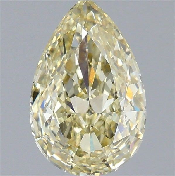 IGI Pear 2.08ct Fancy Yellow VVS2 - Loose Lab Diamond: IGI Pear 2.08ct Fancy Yellow VVS2 - Loose Lab Diamond Item Specifics: Source: This Is A Real Diamond Grown In A Lab Not Mined. Carat: 2.08 Cut: - Color: Fancy Yellow Clarity: VVS2 Polish: EX