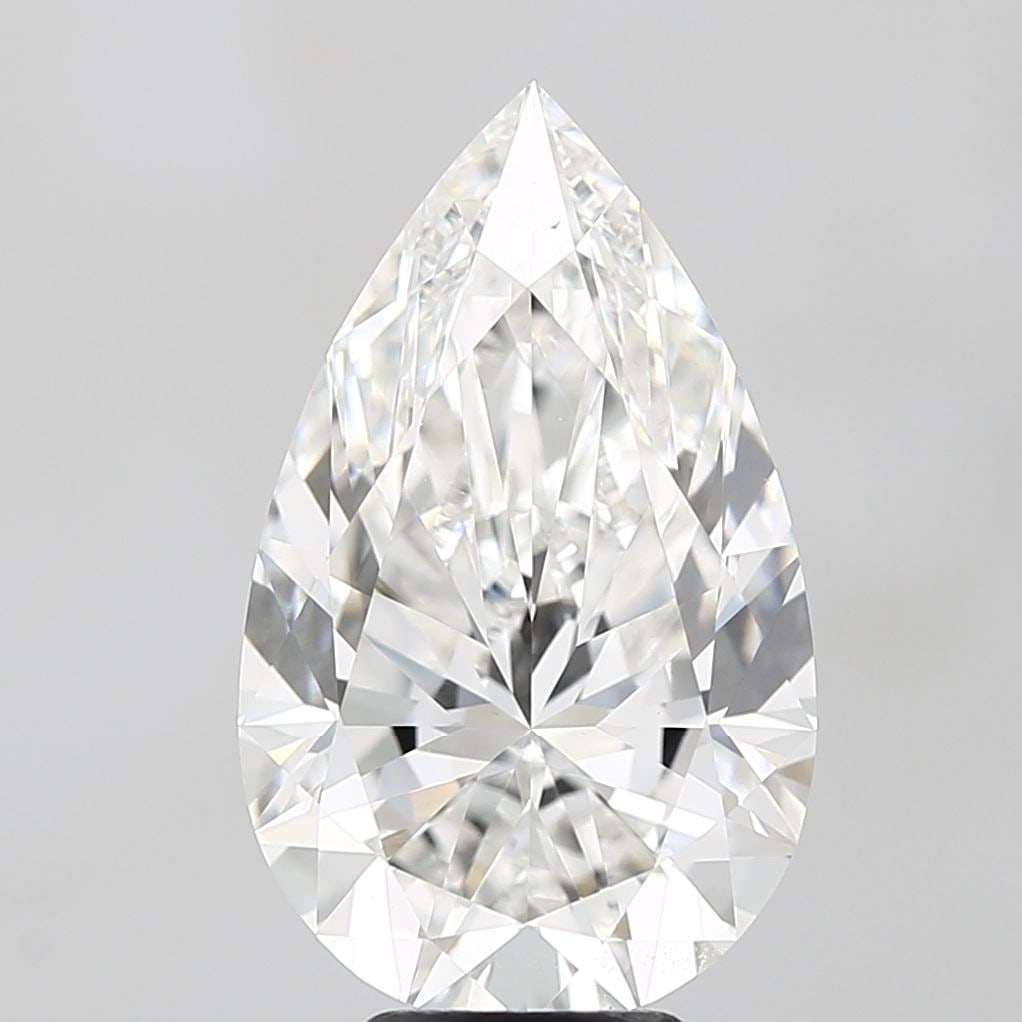 IGI Pear 6.58ct F VVS2 - Loose Lab Diamond: IGI Pear 6.58ct F VVS2 - Loose Lab Diamond Item Specifics: Source: This Is A Real Diamond Grown In A Lab Not Mined. Carat: 6.58 Cut: - Color: F Clarity: VVS2 Polish: EX Symmetry: EX Measurements:
