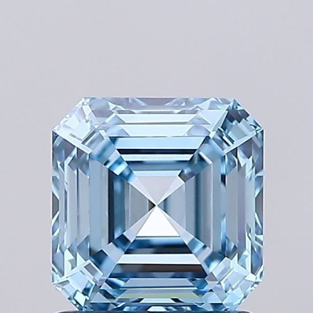 IGI Asscher 1.06ct Fancy Vivid Blue VVS1 - Loose Lab Diamond: IGI Asscher 1.06ct Fancy Vivid Blue VVS1 - Loose Lab Diamond Item Specifics: Source: This Is A Real Diamond Grown In A Lab Not Mined. Carat: 1.06 Cut: - Color: Fancy Vivid Blue Clarity: VVS1 Polish: E