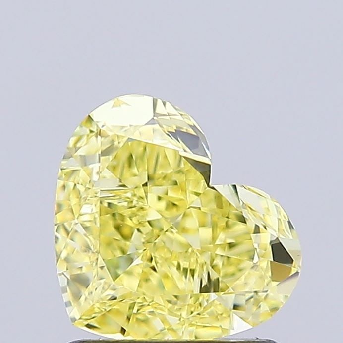 IGI Heart 1.27ct Fancy Intense Yellow VVS2 - Loose Lab Diamond: IGI Heart 1.27ct Fancy Intense Yellow VVS2 - Loose Lab Diamond Item Specifics: Source: This Is A Real Diamond Grown In A Lab Not Mined. Carat: 1.27 Cut: - Color: Fancy Intense Yellow Clarity: VVS2