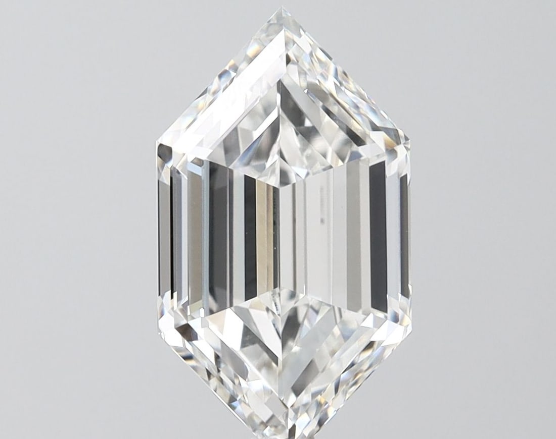IGI Hexagonal 3.53ct F VVS2 - Loose Lab Diamond: IGI Hexagonal 3.53ct F VVS2 - Loose Lab Diamond Item Specifics: Source: This Is A Real Diamond Grown In A Lab Not Mined. Carat: 3.53 Cut: - Color: F Clarity: VVS2 Polish: EX Symmetry: EX