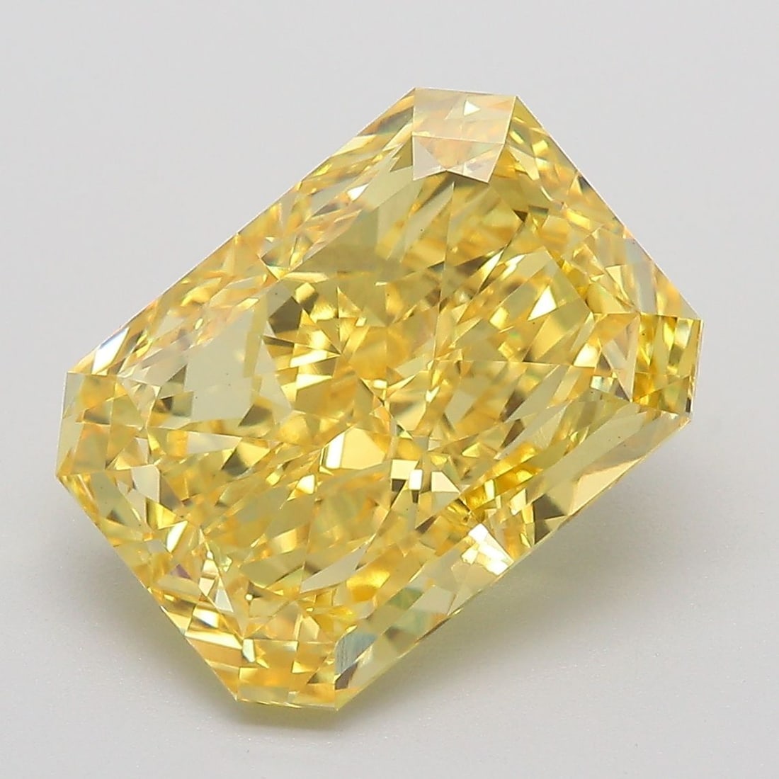 IGI Radiant 6.27ct Fancy Vivid Yellow VVS2 - Loose Lab Diamond: IGI Radiant 6.27ct Fancy Vivid Yellow VVS2 - Loose Lab Diamond Item Specifics: Source: This Is A Real Diamond Grown In A Lab Not Mined. Carat: 6.27 Cut: - Color: Fancy Vivid Yellow Clarity: VVS2 Polis