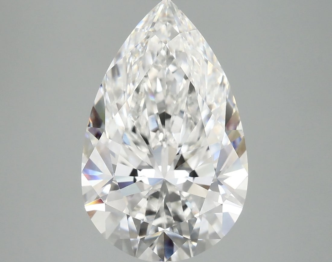 IGI Pear 5.09ct E VVS2 - Loose Lab Diamond: IGI Pear 5.09ct E VVS2 - Loose Lab Diamond Item Specifics: Source: This Is A Real Diamond Grown In A Lab Not Mined. Carat: 5.09 Cut: - Color: E Clarity: VVS2 Polish: EX Symmetry: EX Measurements: