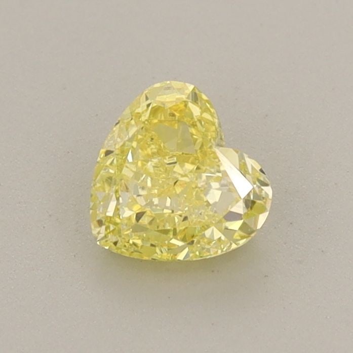 IGI Heart 0.54ct Fancy Intense Yellow VVS2 - Loose Lab Diamond: IGI Heart 0.54ct Fancy Intense Yellow VVS2 - Loose Lab Diamond Item Specifics: Source: This Is A Real Diamond Grown In A Lab Not Mined. Carat: 0.54 Cut: - Color: Fancy Intense Yellow Clarity: VVS2
