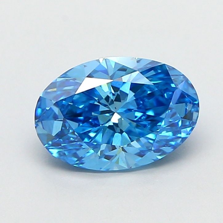 IGI Oval 1.53ct Fancy Vivid Blue VVS2 - Loose Lab Diamond: IGI Oval 1.53ct Fancy Vivid Blue VVS2 - Loose Lab Diamond Item Specifics: Source: This Is A Real Diamond Grown In A Lab Not Mined. Carat: 1.53 Cut: - Color: Fancy Vivid Blue Clarity: VVS2 Polish: VG S