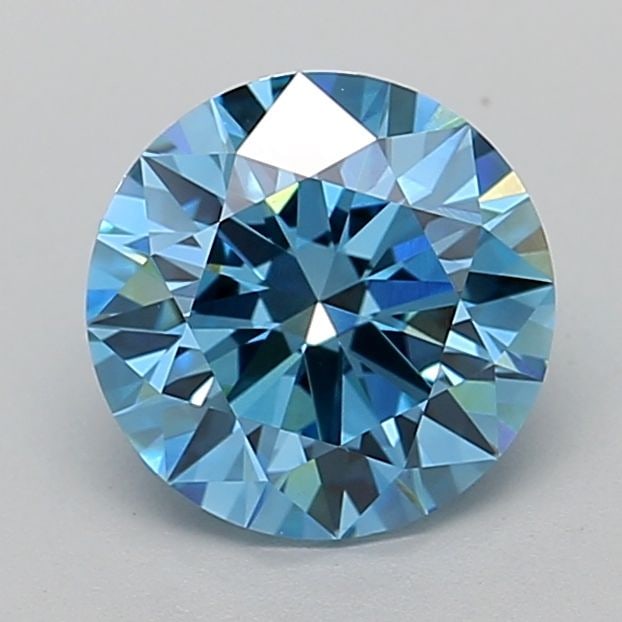 IGI Round 2.33ct Fancy Vivid Blue VVS2 - Ideal Loose Lab Diamond: IGI Round 2.33ct Fancy Vivid Blue VVS2 - Ideal Loose Lab Diamond Item Specifics: Source: This Is A Real Diamond Grown In A Lab Not Mined. Carat: 2.33 Cut: ID Color: Fancy Vivid Blue Clarity: VVS2 Poli