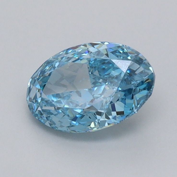 IGI Oval 1.01ct Fancy Vivid Blue VVS2 - Loose Lab Diamond: IGI Oval 1.01ct Fancy Vivid Blue VVS2 - Loose Lab Diamond Item Specifics: Source: This Is A Real Diamond Grown In A Lab Not Mined. Carat: 1.01 Cut: - Color: Fancy Vivid Blue Clarity: VVS2 Polish: VG S