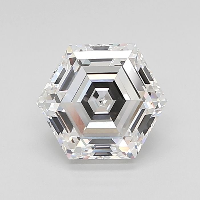 IGI Hexagonal 3.56ct E VVS2 - Loose Lab Diamond: IGI Hexagonal 3.56ct E VVS2 - Loose Lab Diamond Item Specifics: Source: This Is A Real Diamond Grown In A Lab Not Mined. Carat: 3.56 Cut: - Color: E Clarity: VVS2 Polish: EX Symmetry: EX Measurements: