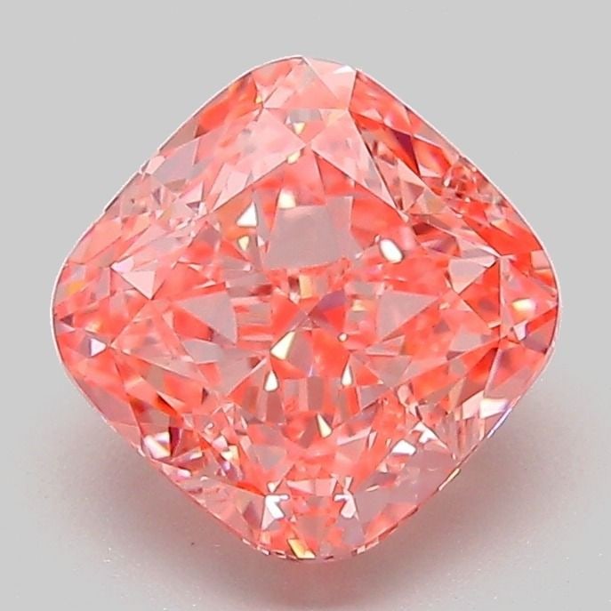IGI Cushion Modified 2.1ct Fancy Vivid Pink VVS2 - Loose Lab Diamond: IGI Cushion Modified 2.1ct Fancy Vivid Pink VVS2 - Loose Lab Diamond Item Specifics: Source: This Is A Real Diamond Grown In A Lab Not Mined. Carat: 2.1 Cut: - Color: Fancy Vivid Pink Clarity: VVS2 Po