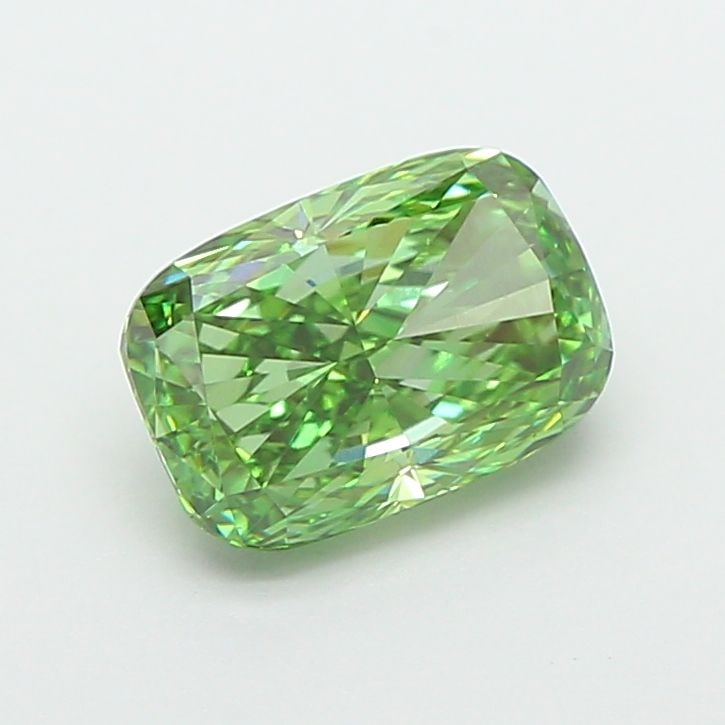 IGI Cushion Modified 1.5ct Fancy Vivid Green VVS2 - Loose Lab Diamond: IGI Cushion Modified 1.5ct Fancy Vivid Green VVS2 - Loose Lab Diamond Item Specifics: Source: This Is A Real Diamond Grown In A Lab Not Mined. Carat: 1.5 Cut: - Color: Fancy Vivid Green Clarity: VVS2 