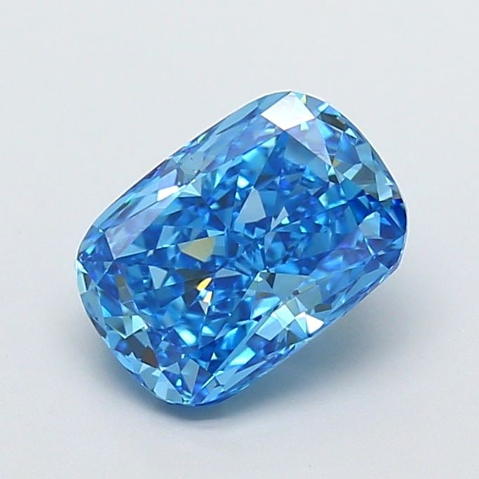 IGI Cushion Modified 2.01ct Fancy Vivid Blue VVS2 - Loose Lab Diamond: IGI Cushion Modified 2.01ct Fancy Vivid Blue VVS2 - Loose Lab Diamond Item Specifics: Source: This Is A Real Diamond Grown In A Lab Not Mined. Carat: 2.01 Cut: - Color: Fancy Vivid Blue Clarity: VVS2 
