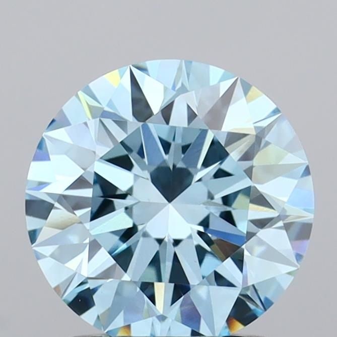 IGI Round 1.52ct Fancy Vivid Blue VVS2 - Loose Lab Diamond: IGI Round 1.52ct Fancy Vivid Blue VVS2 - Loose Lab Diamond Item Specifics: Source: This Is A Real Diamond Grown In A Lab Not Mined. Carat: 1.52 Cut: EX Color: Fancy Vivid Blue Clarity: VVS2 Polish: EX