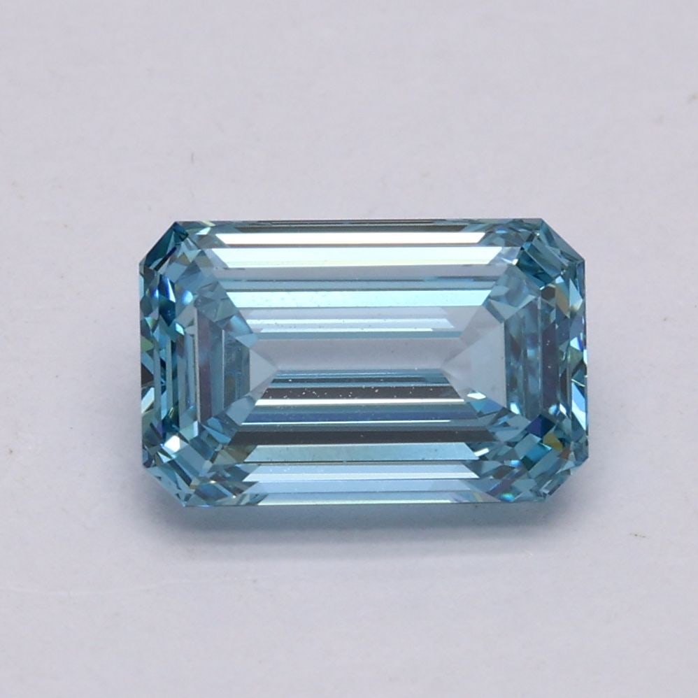 IGI Emerald 1.22ct Fancy Intense Blue VVS2 - Loose Lab Diamond: IGI Emerald 1.22ct Fancy Intense Blue VVS2 - Loose Lab Diamond Item Specifics: Source: This Is A Real Diamond Grown In A Lab Not Mined. Carat: 1.22 Cut: - Color: Fancy Intense Blue Clarity: VVS2 Polis