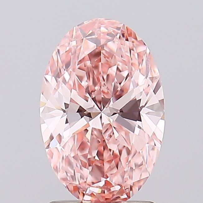 IGI Oval 1.51ct Fancy Vivid Pink VVS2 - Loose Lab Diamond: IGI Oval 1.51ct Fancy Vivid Pink VVS2 - Loose Lab Diamond Item Specifics: Source: This Is A Real Diamond Grown In A Lab Not Mined. Carat: 1.51 Cut: - Color: Fancy Vivid Pink Clarity: VVS2 Polish: EX S