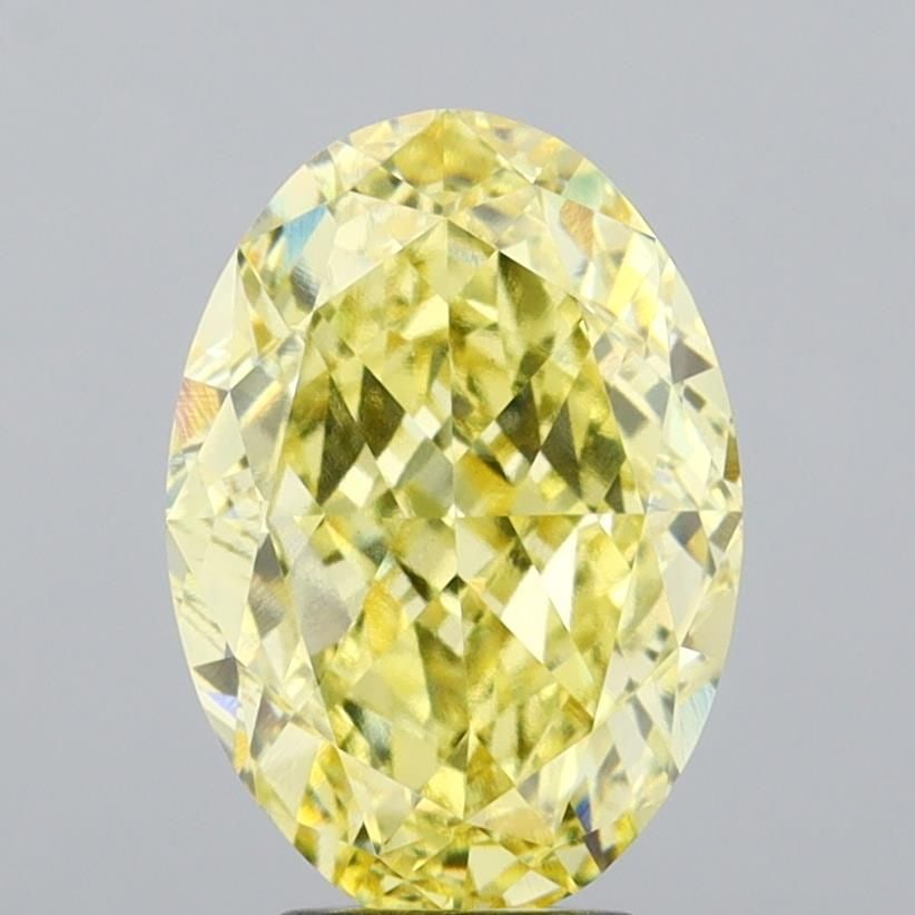 IGI Oval 5.04ct Fancy Intense Yellow VVS2 - Loose Lab Diamond: IGI Oval 5.04ct Fancy Intense Yellow VVS2 - Loose Lab Diamond Item Specifics: Source: This Is A Real Diamond Grown In A Lab Not Mined. Carat: 5.04 Cut: - Color: Fancy Intense Yellow Clarity: VVS2 Poli
