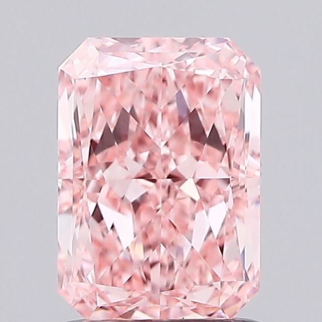 IGI Radiant 1.54ct Fancy Vivid Pink VVS2 - Loose Lab Diamond: IGI Radiant 1.54ct Fancy Vivid Pink VVS2 - Loose Lab Diamond Item Specifics: Source: This Is A Real Diamond Grown In A Lab Not Mined. Carat: 1.54 Cut: - Color: Fancy Vivid Pink Clarity: VVS2 Polish: E