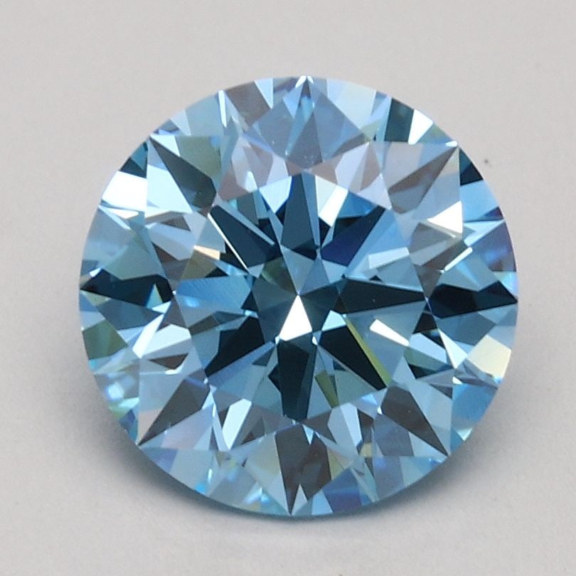 IGI Round 1.55ct Fancy Intense Blue VVS2 - Ideal Loose Lab Diamond: IGI Round 1.55ct Fancy Intense Blue VVS2 - Ideal Loose Lab Diamond Item Specifics: Source: This Is A Real Diamond Grown In A Lab Not Mined. Carat: 1.55 Cut: ID Color: Fancy Intense Blue Clarity: VVS2 